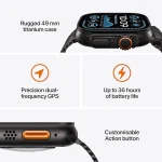 ساعت هوشمند اپل مدل Ultra 2 Ocean Band 49mm - Image 3