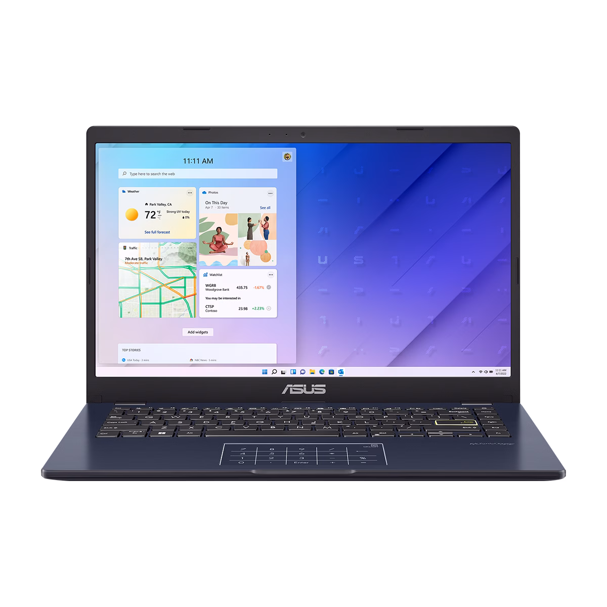 Asus Vivobook Go 14 E410KA Celeron N4500 4GB RAM 64GB eMMC-Ordibehesht لپ تاپ ایسوس 14 اینچی مدل Vivobook Go 14 E410KA Celeron N4500 4GB 64GB UHD اردیبهشت