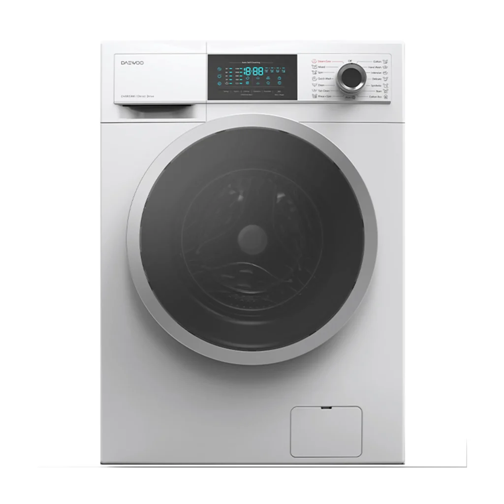 ماشین لباسشویی دوو مدل LM-9120 ظرفیت 9 کیلوگرم سفید اردیبهشت