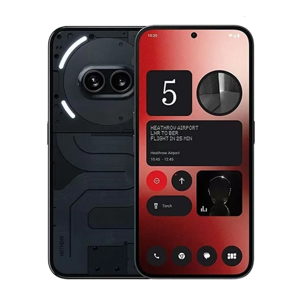 گوشی موبایل ناتینگ Phone 2a 5G ظرفیت 128 گیگابایت و رم 8 گیگابایت مشکی اردیبهشت