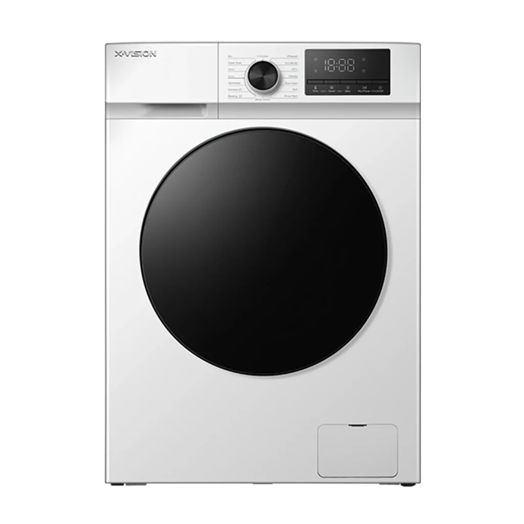 ماشین لباسشویی ایکس ویژن مدل TP82 ظرفیت 8 کیلوگرم سفید اردیبهشت