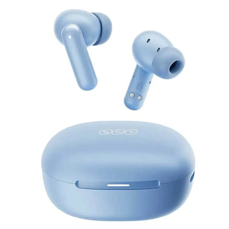 QCY MeloBuds N30 Bluetooth Earbuds-Sky Blue-ordibehesht هندزفری بلوتوثی کیو سی وای مدل MeloBuds N30 - آبی آسمونی - اردیبهشت