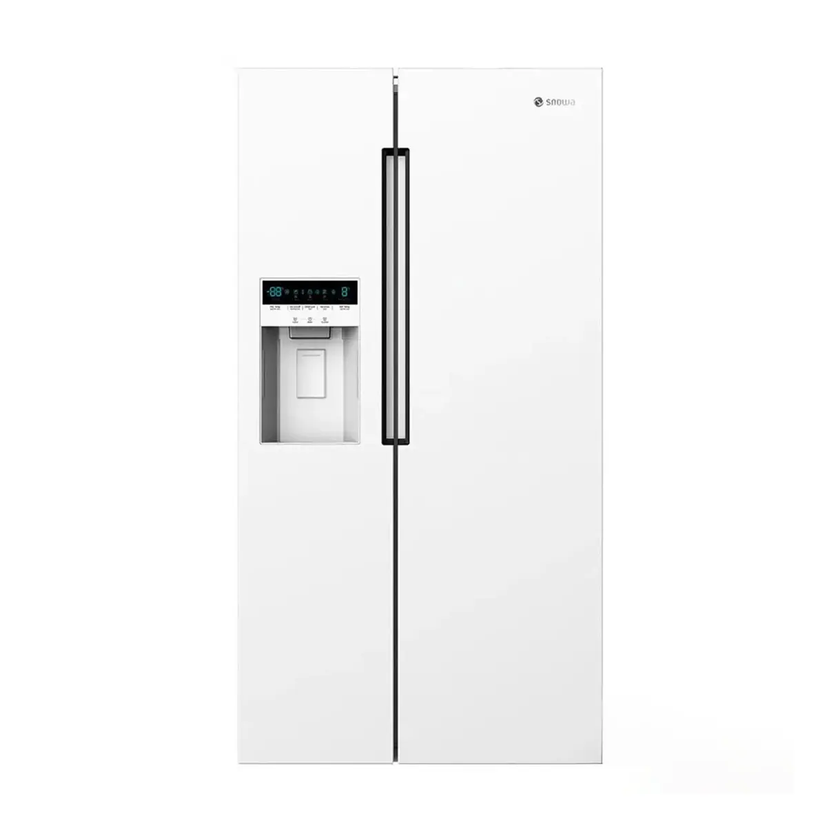 snowa-s1di-s100-side-by-side-fridge-White-ordibehesht یخچال فریزر ساید بای ساید اسنوا مدل S1Di-S100 سفید اردیبهشت