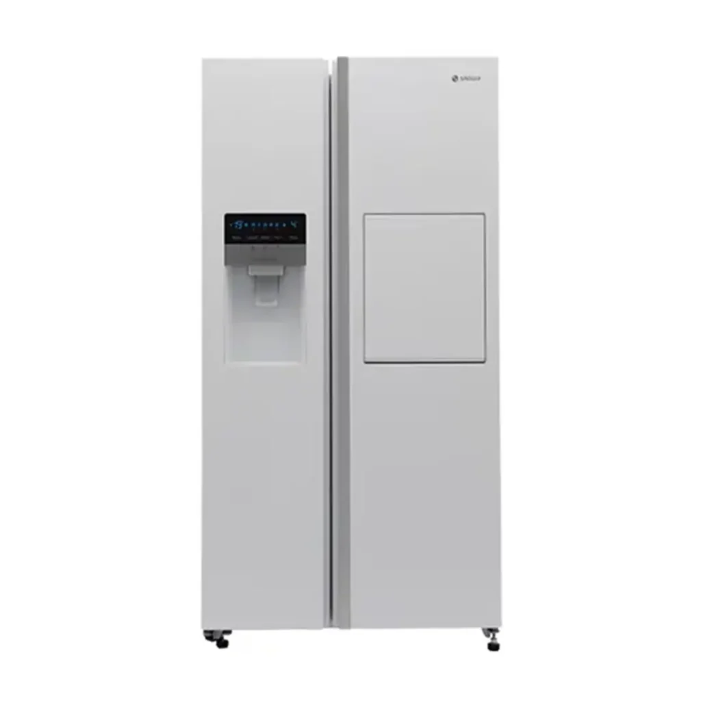 یخچال فریزر ساید بای ساید اسنوا مدل S2Di-L310 سفید اردیبهشت