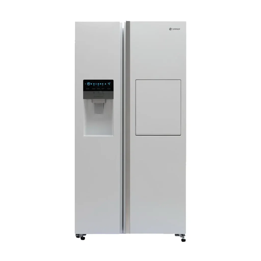 یخچال فریزر ساید بای ساید اسنوا مدل S2Di-M210 سفید اردیبهشت