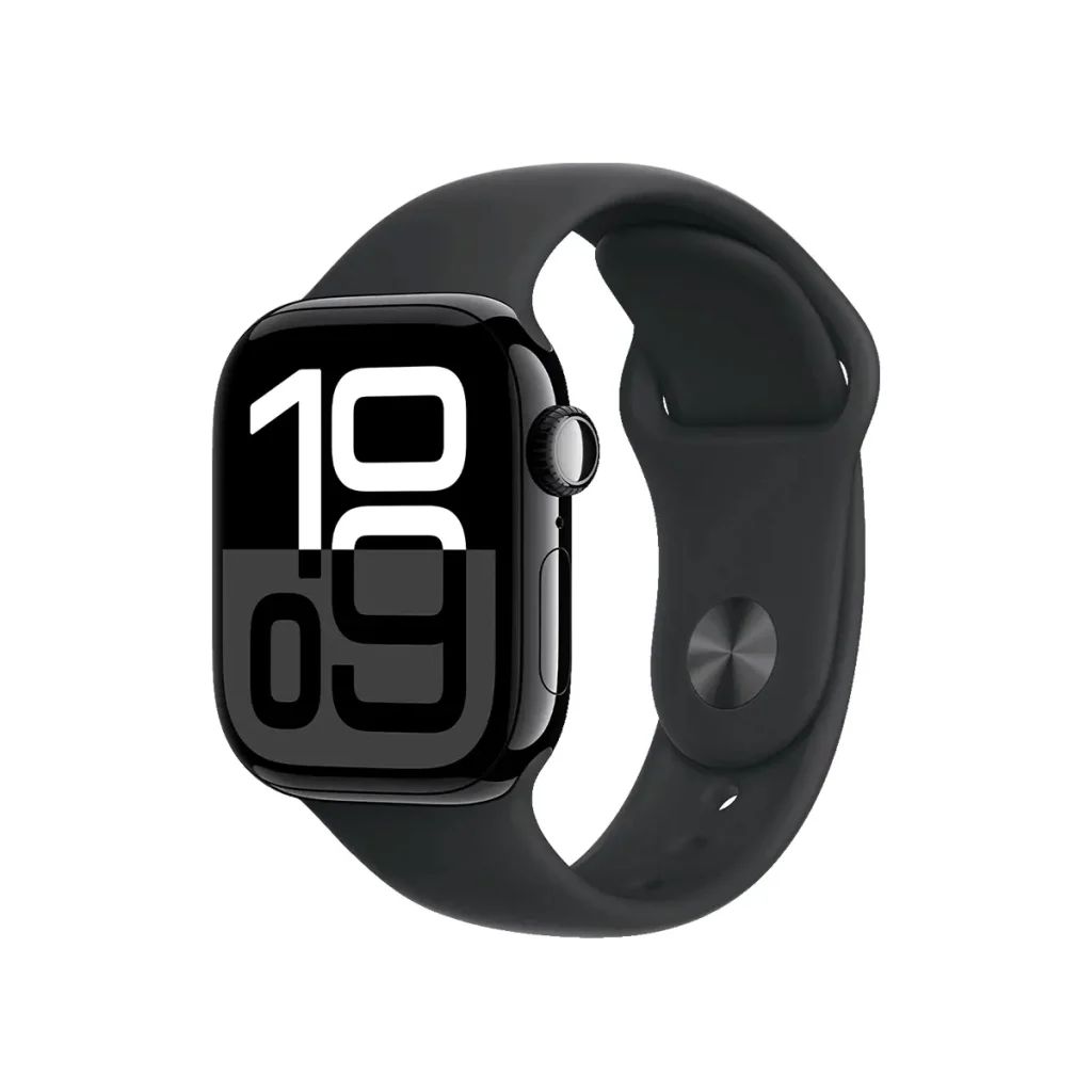 ساعت هوشمند اپل مدل Series 10 Aluminum Case Sport Band سایز 42 میلی‌متر مشکی اردیبهشت