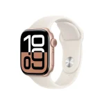 ساعت هوشمند اپل مدل Series 10 Aluminum Case Sport Band سایز 42 میلی‌متر رزگلد اردیبهشت