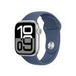 ساعت هوشمند اپل مدل Series 10 Aluminum Case Sport Band سایز 42 میلی‌متر نقره‌ای اردیبهشت