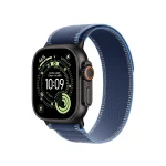 ساعت هوشمند اپل مدل Ultra 3 Trail Loop سایز 49 میلی‌متر بدنه مشکی بند آبی اردیبهشت