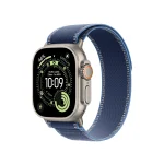 ساعت هوشمند اپل مدل Ultra 3 Trail Loop سایز 49 میلی‌متر بدنه تیتانیوم بند آبی اردیبهشت
