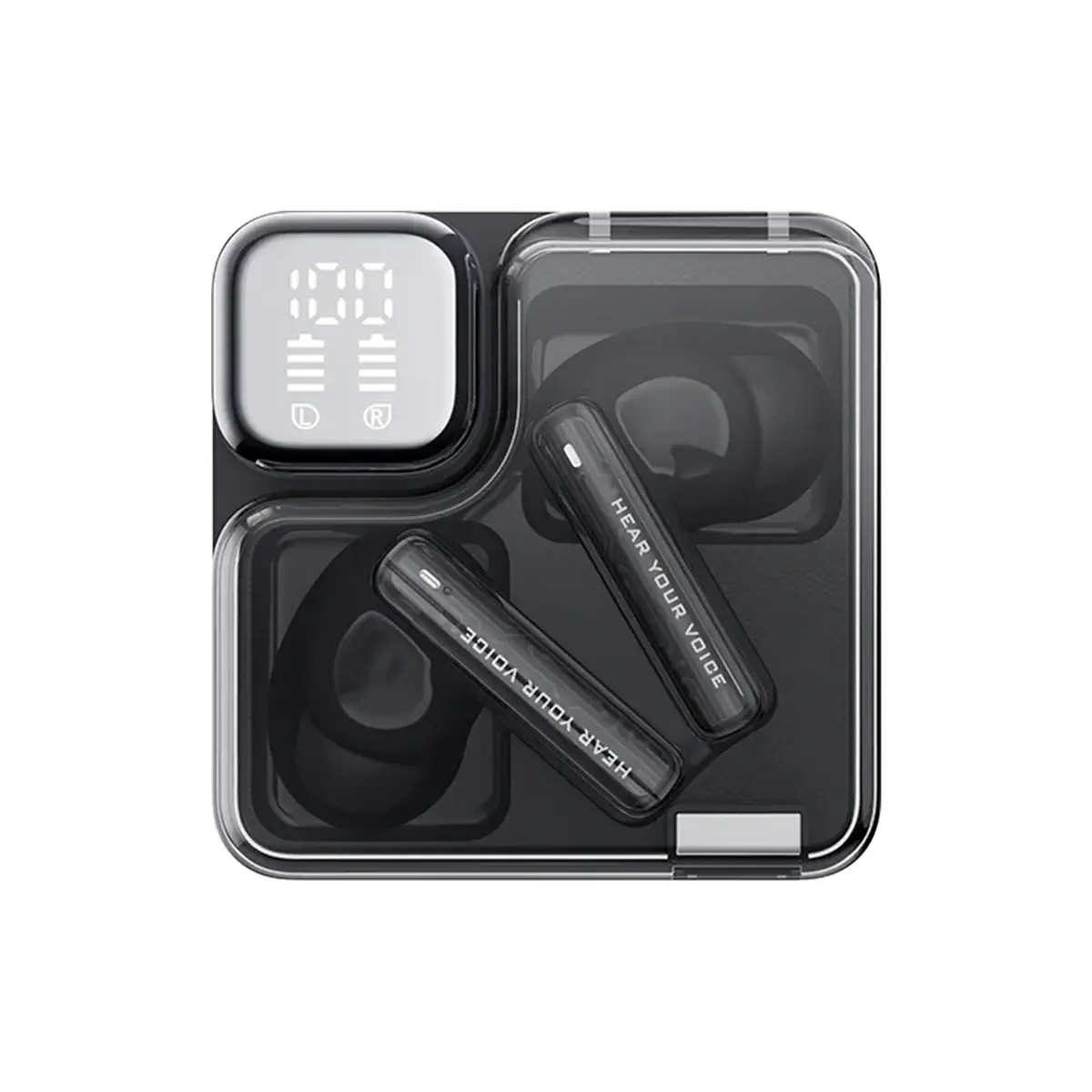 qcy-melobuds-neo-bluetooth-earbuds-black-ordibehesht هندزفری بلوتوثی کیو سی وای مدل MeloBuds Neo مشکی اردیبهشت