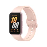 ساعت هوشمند سامسونگ مدل Galaxy Fit 3 بدنه صورتی بند صورتی اردیبهشت