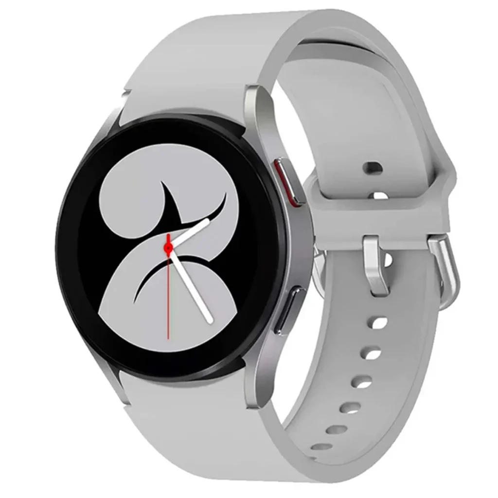ساعت هوشمند سامسونگ مدل Galaxy Watch 4 سایز ۴۰ میلی‌متر + نقره‌ای + اردیبهشت