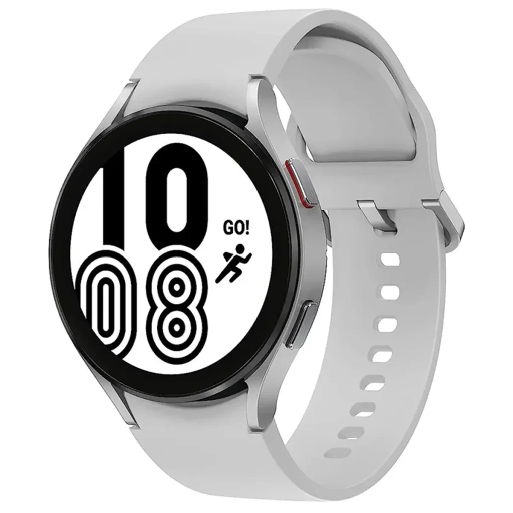 ساعت هوشمند سامسونگ مدل Galaxy Watch 4 سایز ۴۴ میلی‌متر + نقره‌ای + اردیبهشت