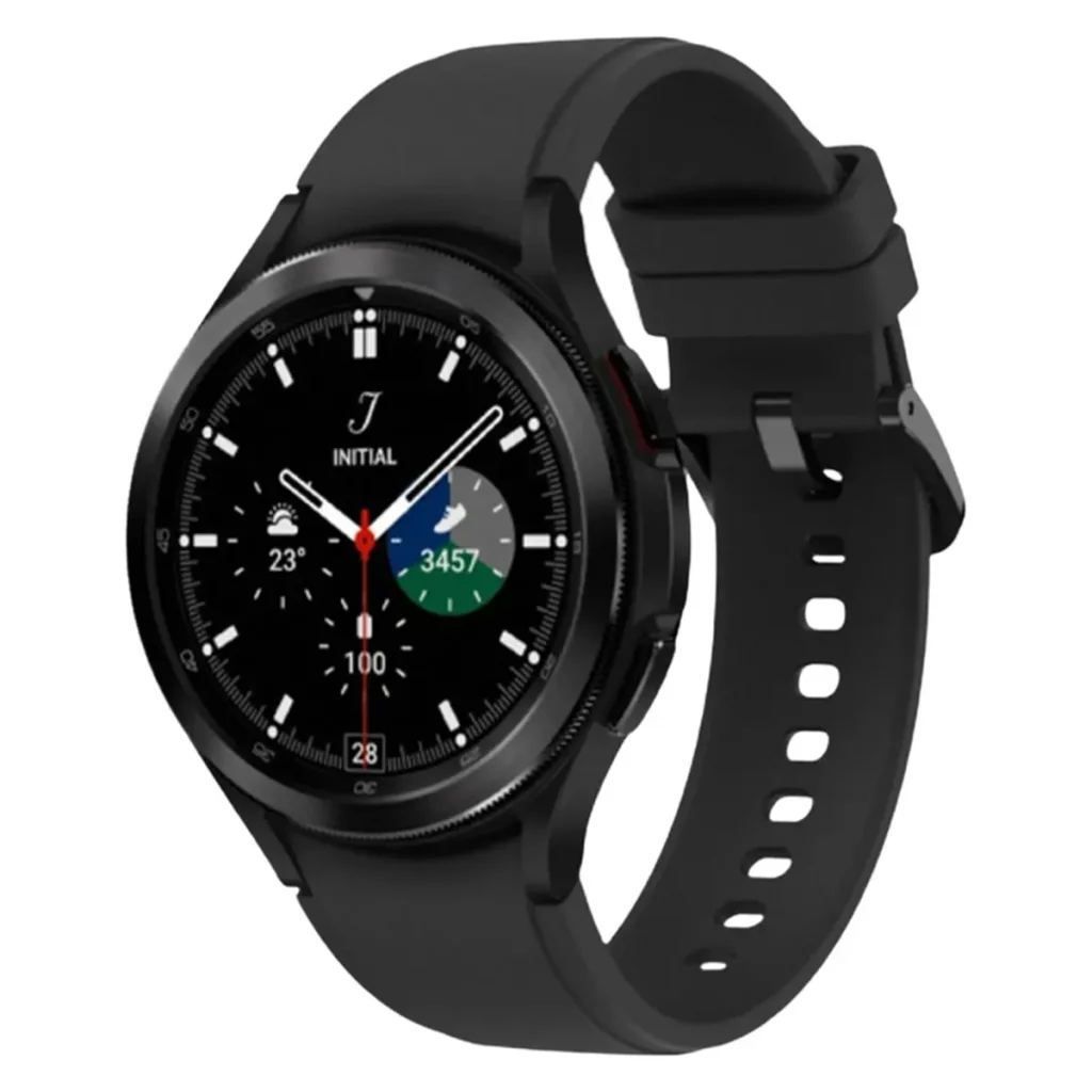ساعت هوشمند سامسونگ مدل Galaxy Watch 4 Classic سایز ۴۲ میلی‌متر + مشکی + اردیبهشت