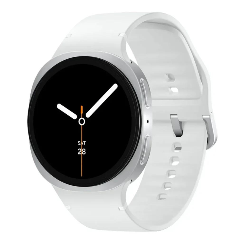 ساعت هوشمند سامسونگ مدل Galaxy Watch 8 سایز ۴۴ میلی‌متر + نقره‌ای + اردیبهشت