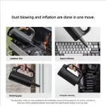 جارو شارژی شیائومی میجیا مدل Xiaomi Mijia Car Vacuum Cleaner MJXCQ01QW اردیبهشت