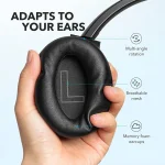 هدفون بی‌سیم انکر مدل SoundCore Life Q20 Plus مشکی اردیبهشت