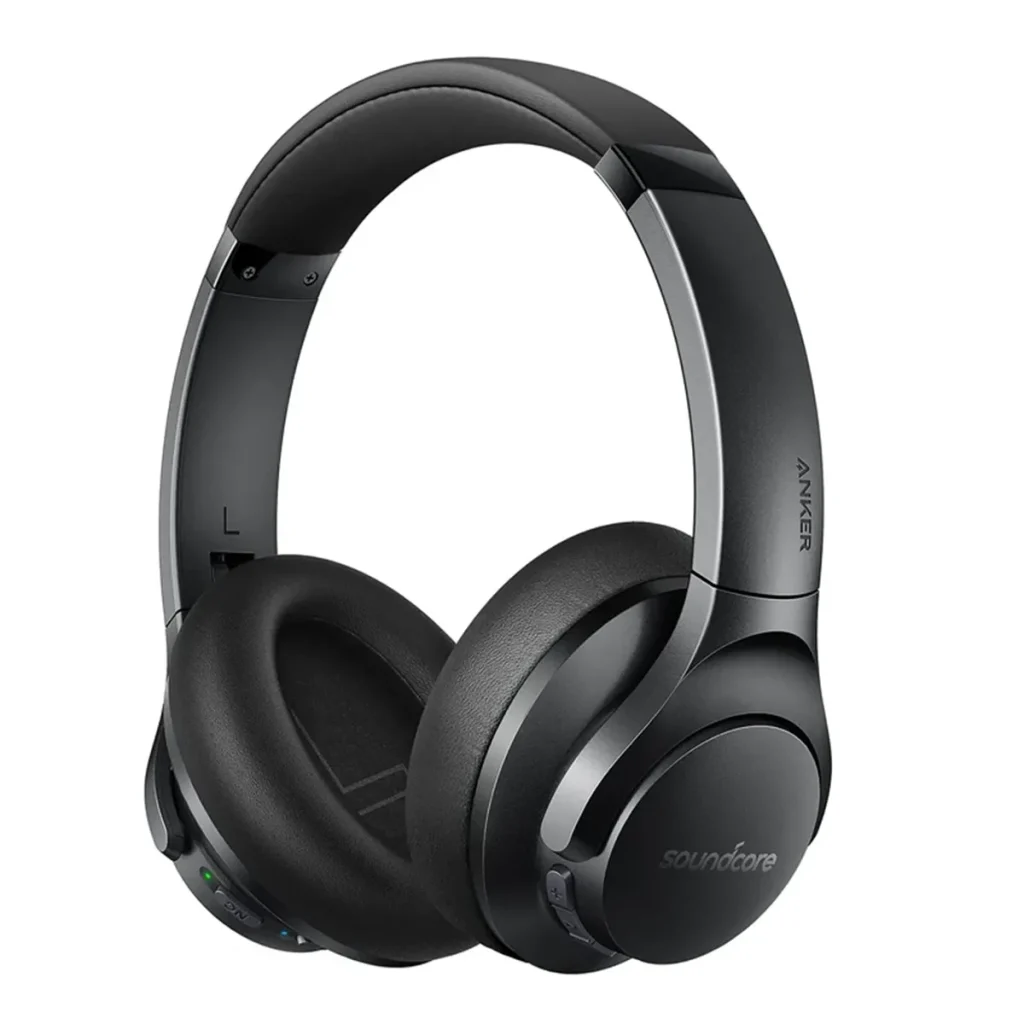 هدفون بی‌سیم انکر مدل SoundCore Life Q20 Plus مشکی اردیبهشت
