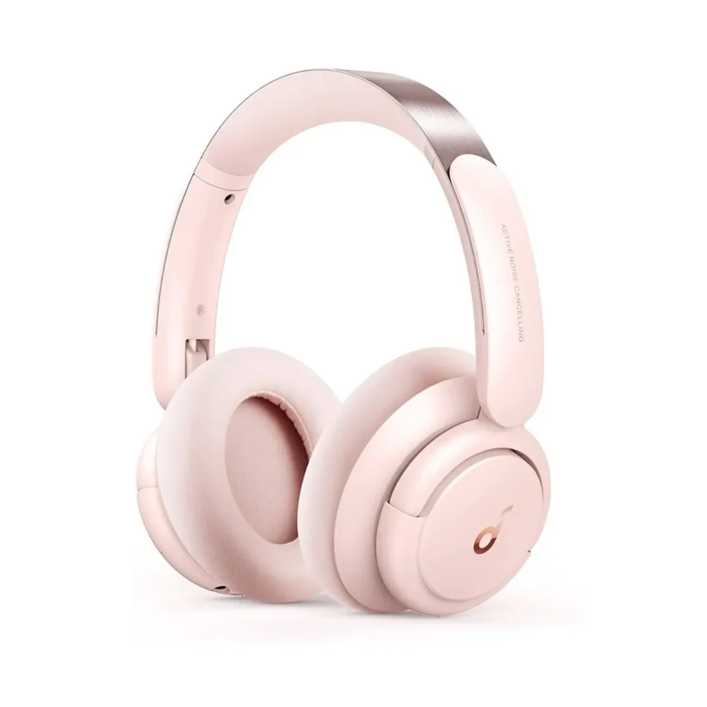 هدفون بی‌سیم انکر مدل SoundCore Life Q30 صورتی اردیبهشت