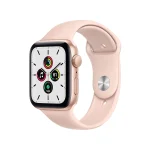 ساعت هوشمند اپل مدل SE Sport Band سایز 40 میلی‌متر بدنه رزگلد بند صورتی اردیبهشت