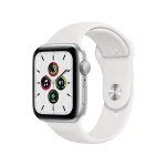 ساعت هوشمند اپل مدل SE Sport Band سایز 40 میلی‌متر بدنه سفید بند سفید اردیبهشت