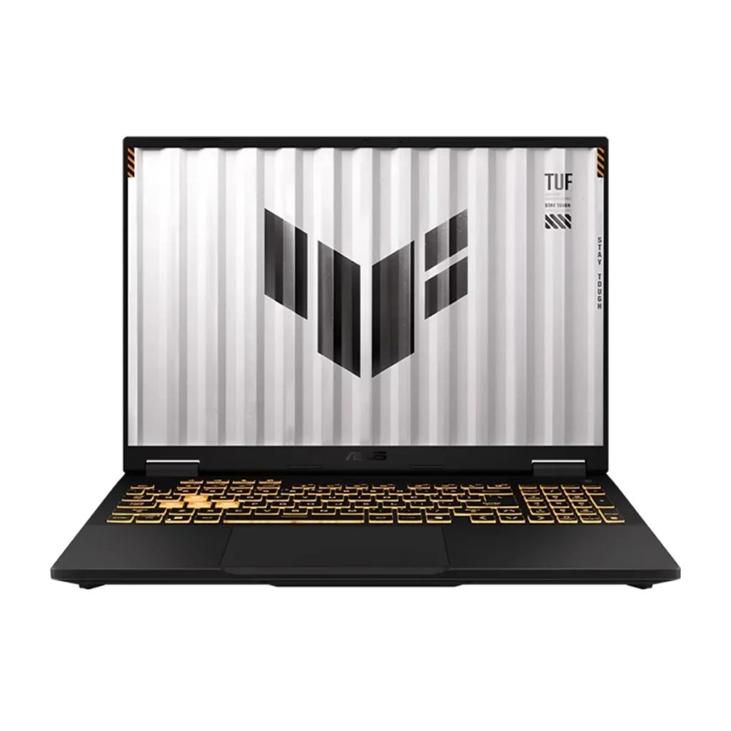 لپ تاپ گیمینگ ایسوس 16 اینچی مدل TUF Gaming F16 FX608JHR i7 14650HX 16GB 2TB RTX 5050 خاکستری اردیبهشت