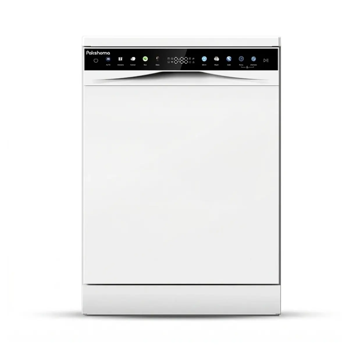 pakshoma-f54-dishwasher-white-ordibehesht ماشین ظرفشویی پاکشوما ۱۵ نفره مدل F54 سفید اردیبهشت