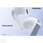 هندزفری بلوتوثی سامسونگ مدل Galaxy Buds4 سفید اردیبهشت